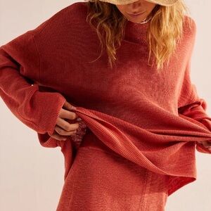 NWT! Malibu Solid Surf Set in “Red/Rouge” by Free People (Size XS)